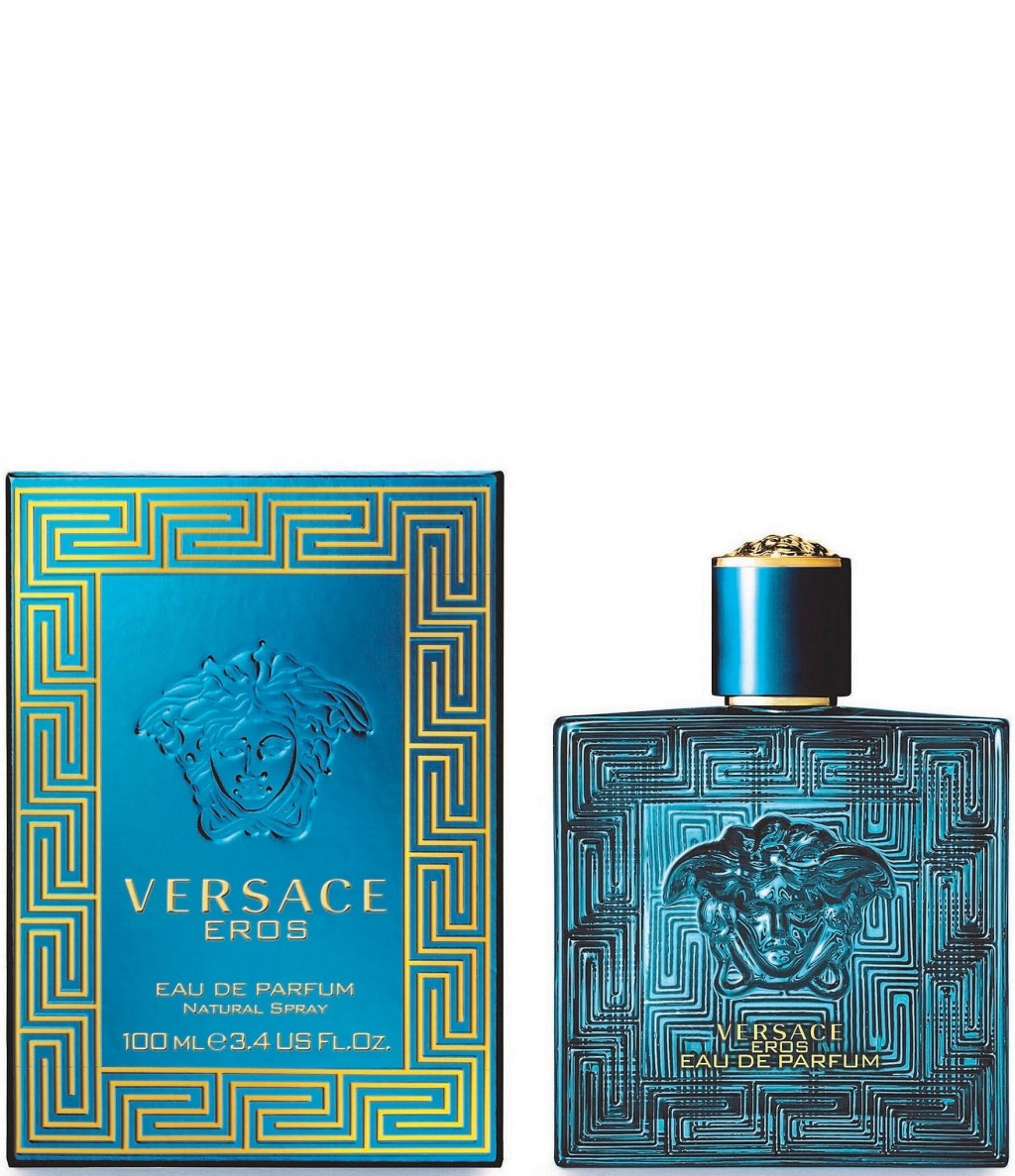 Versace Eros Eau de Parfum Spray 3.4oz Men