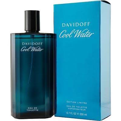 Davidoff Cool Water Eau de Toilette Spray 6.7 oz for Men