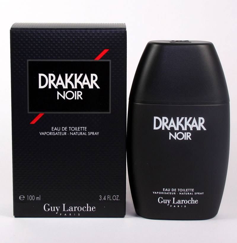 Guy Laroche Drakkar Noir EDT Spray for Men - 3.4 fl oz bottle
