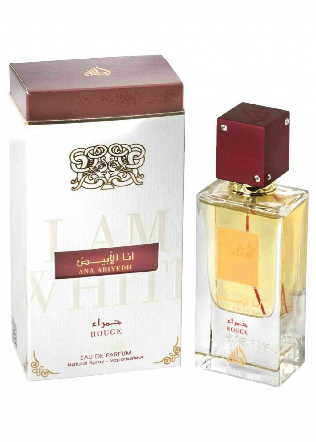 Ana Abiyedh I Am White Rouge Eau de Parfum Spray (Unisex) by Lattafa