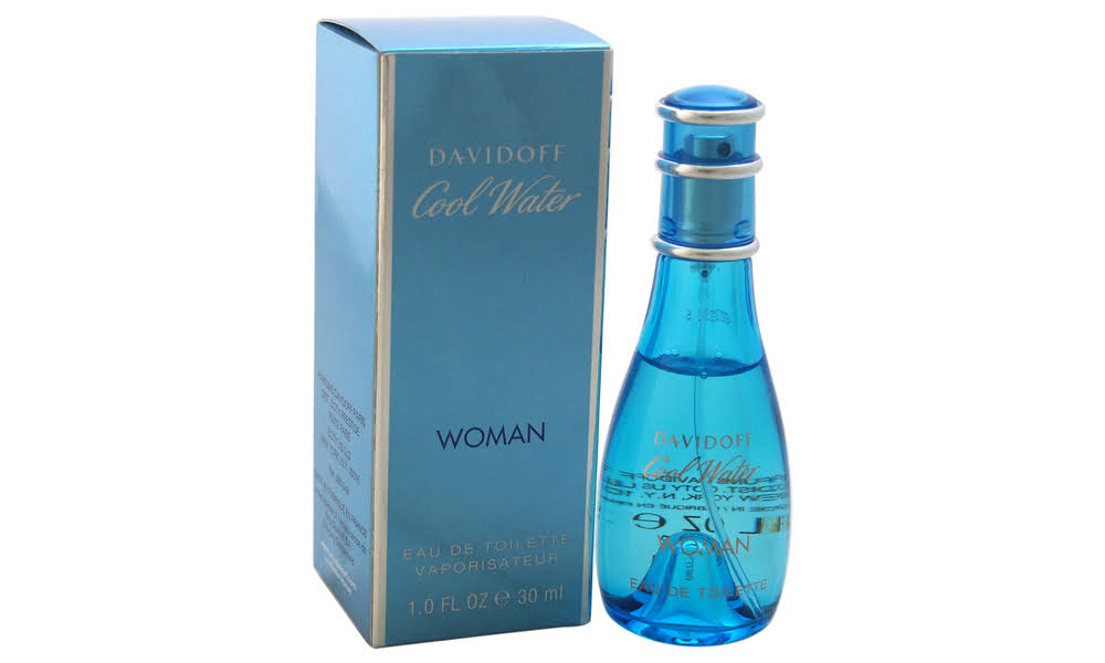 Davidoff Cool Water Woman's Eau de Toilette Spray - 1 oz bottle