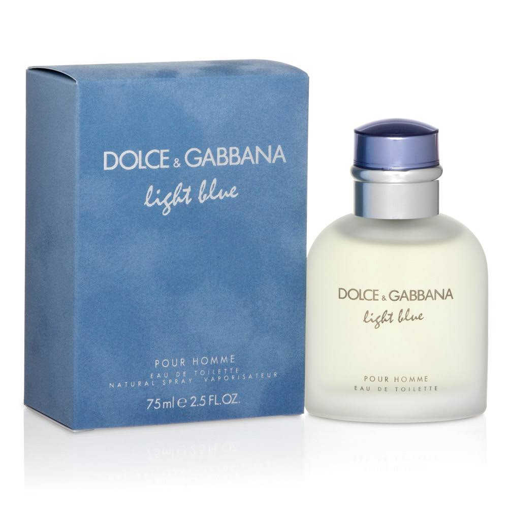 Light Blue by Dolce & Gabbana 2.5 oz Eau de Toilette Spray / Men