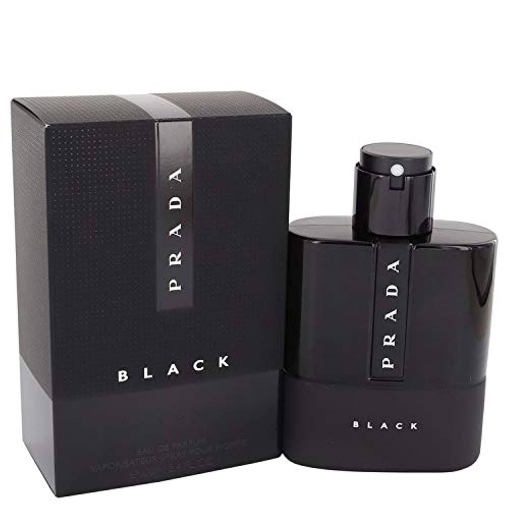 Prada Luna Rossa Black by Prada for Men Eau de Parfum Spray, 3.4 Ounce