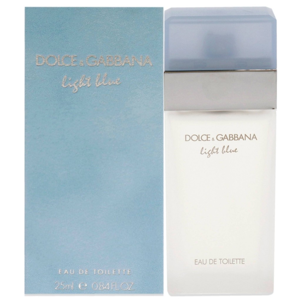 D & G Light Blue EDT Spray for Women - 0.84 oz total