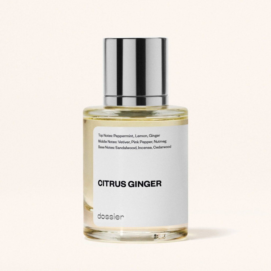 Dossier Citrus Ginger Inspired by Bleu de Chanel Eau de Toilette. Size 50 ml/1.7 oz