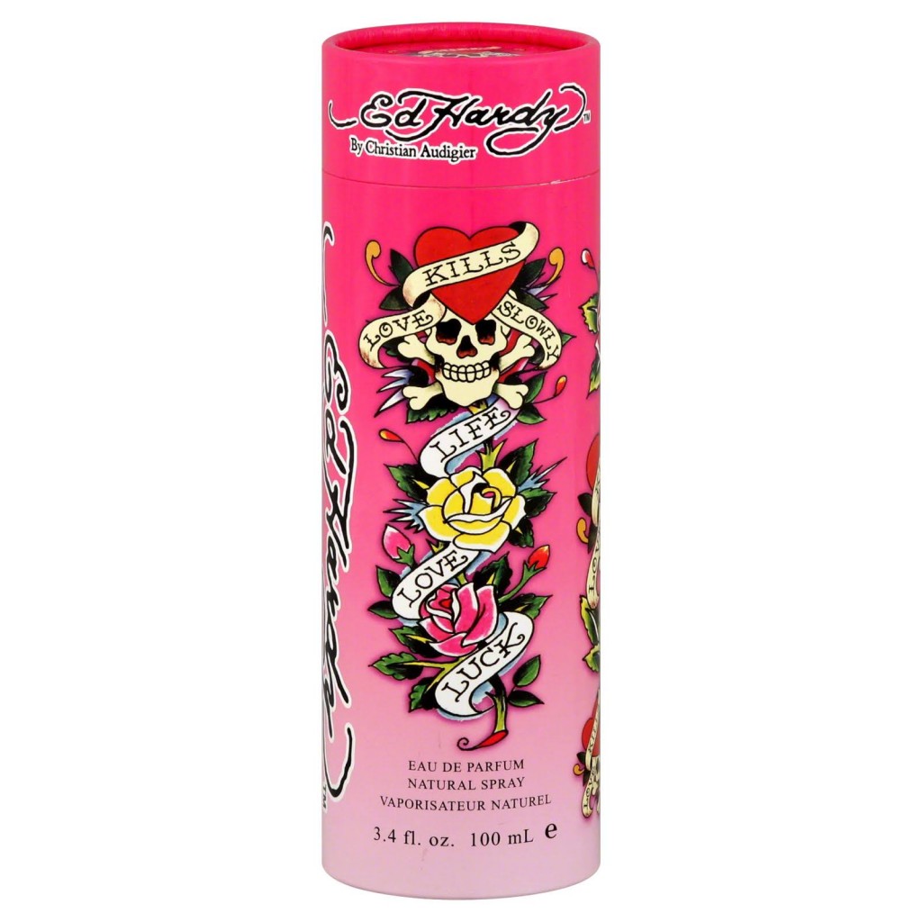 Ed Hardy Eau De Parfum Spray for Women - 3.4 fl oz bottle