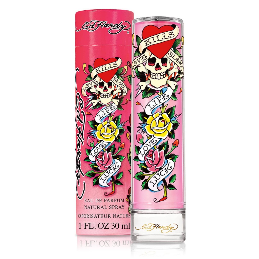 Ed Hardy Eau de Parfum Spray by Christian Audigier for Women 1 oz