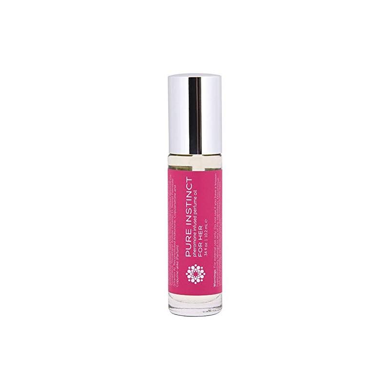 Pure Instinct Pheromone Perfume Oil Roll on for Her Display - 10.2 ml Display of 12