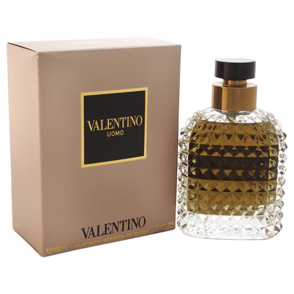 Valentino Uomo Eau de Toilette Spray 3.4 oz Men
