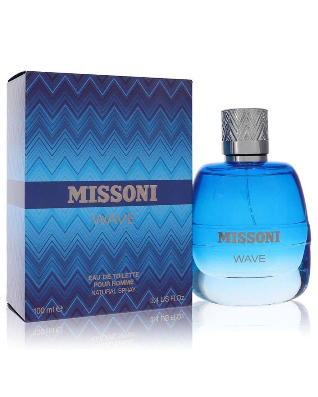 Missoni Wave by Missoni 3.4 oz Eau de Toilette Spray / Men