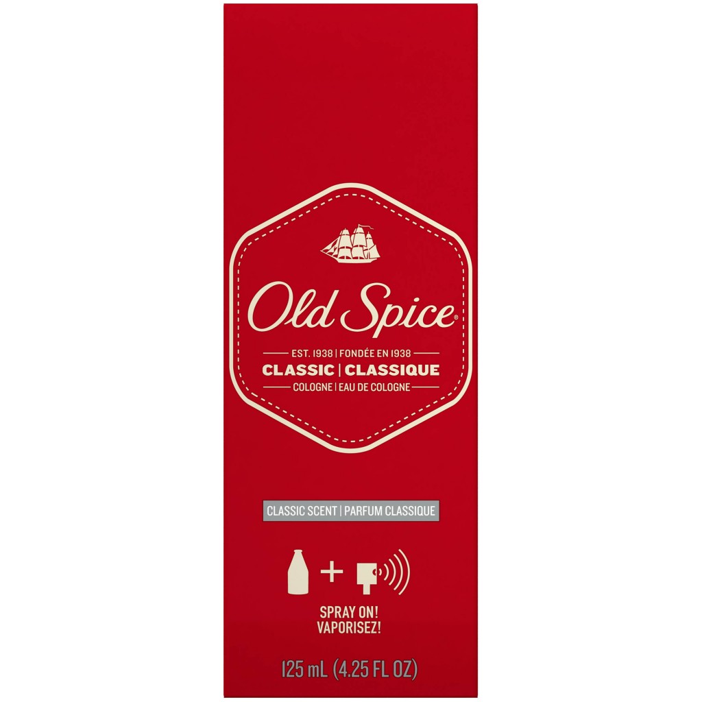Old Spice Classic Cologne Spray - 4.25 fl oz bottle
