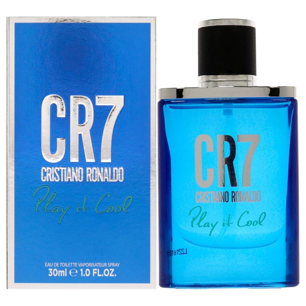 CR7 Play It Cool by Cristiano Ronaldo Eau de Toilette 1.0 oz for Men Spray