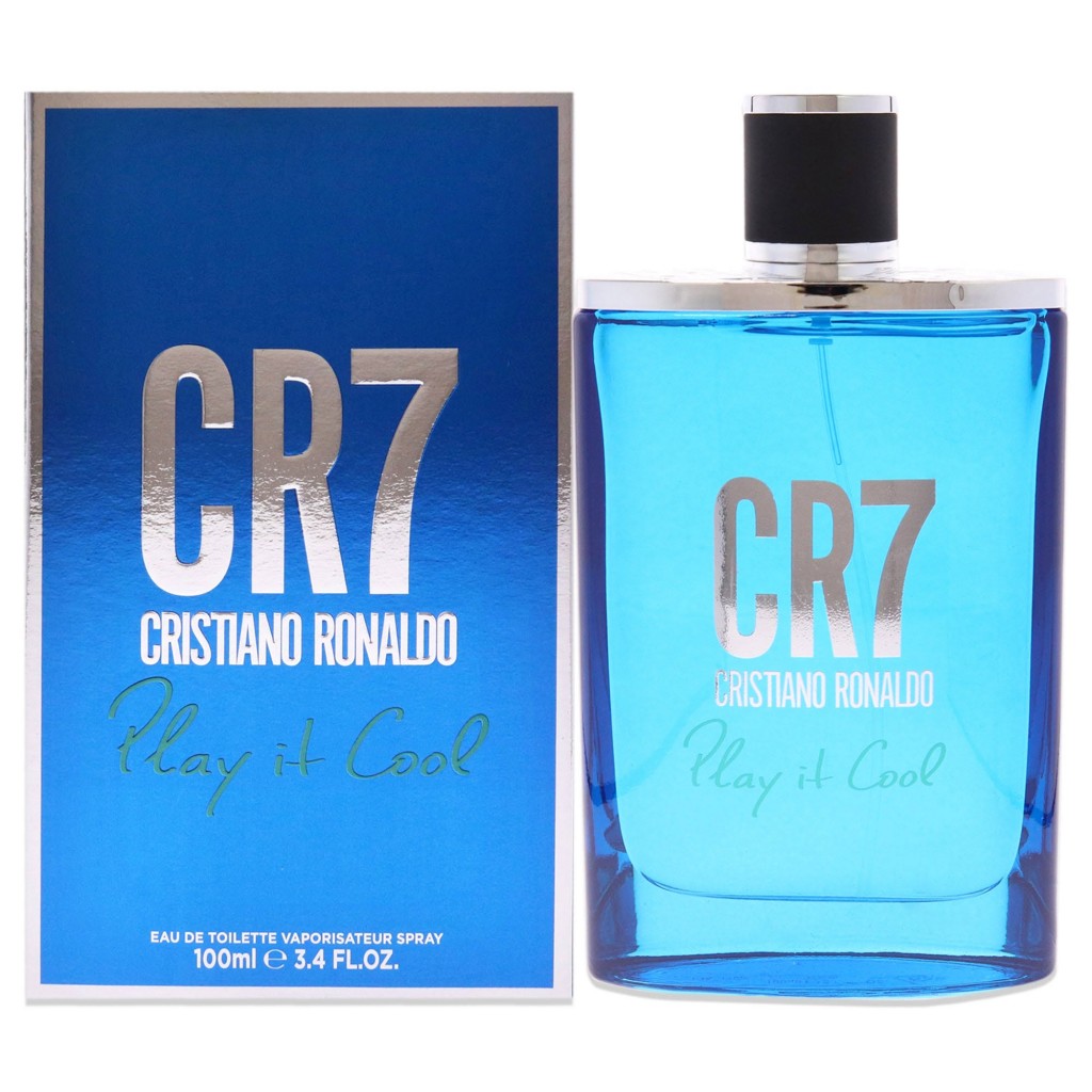 CR7 Play It Cool by Cristiano Ronaldo Eau de Toilette Spray 3.4 oz Men