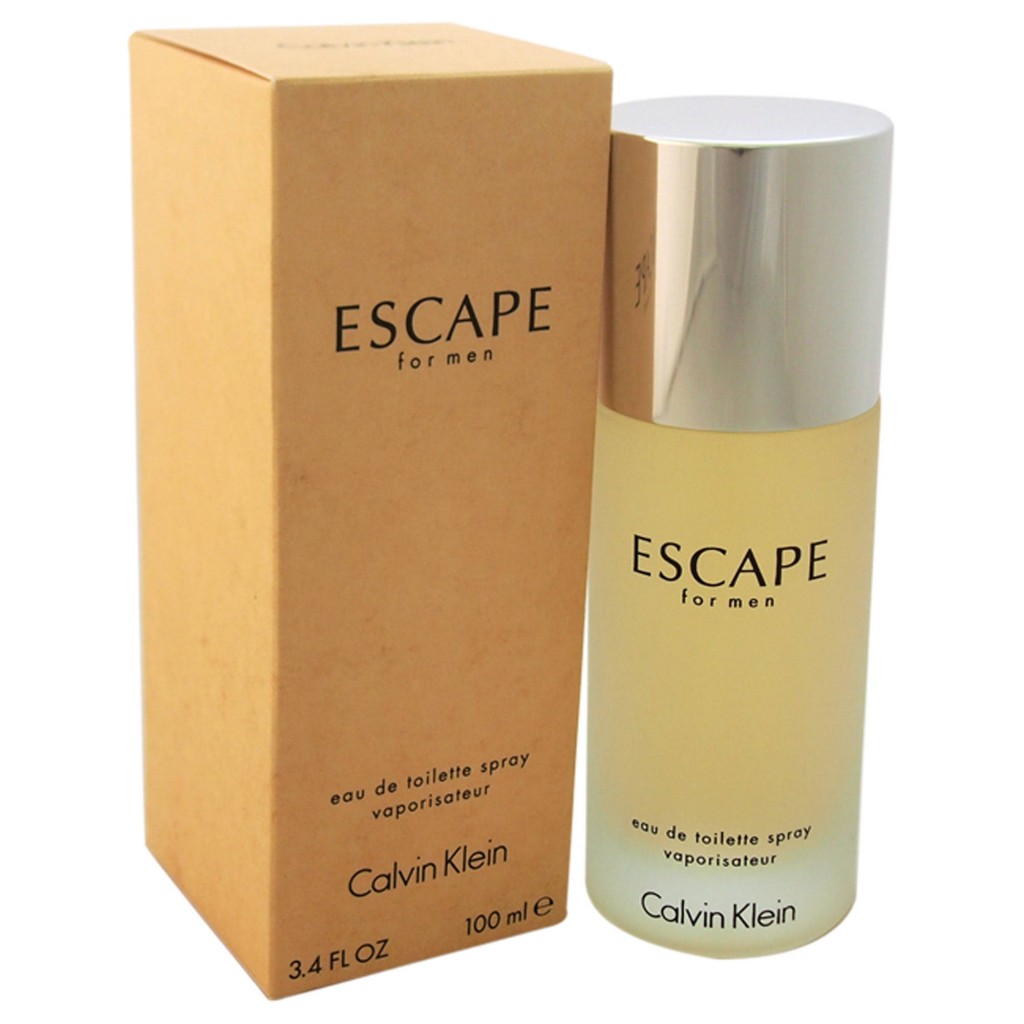Calvin Klein Escape Cologne Eau De Toilette Spray  for Men - 3.4 fl oz bottle