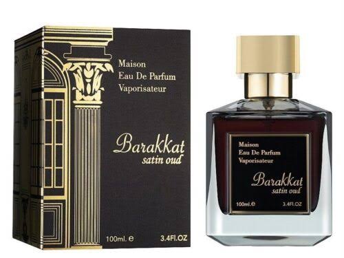 Fragrance World Barakkat Satin Oud EDP Perfume 100ml (3.4fl oz)
