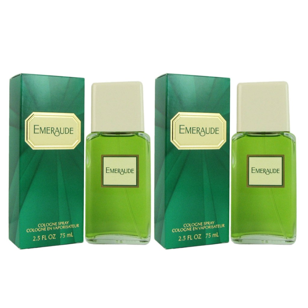 Emeraude for Women by Coty 2.5 oz 73.9 ml Cologne Spray-TWO