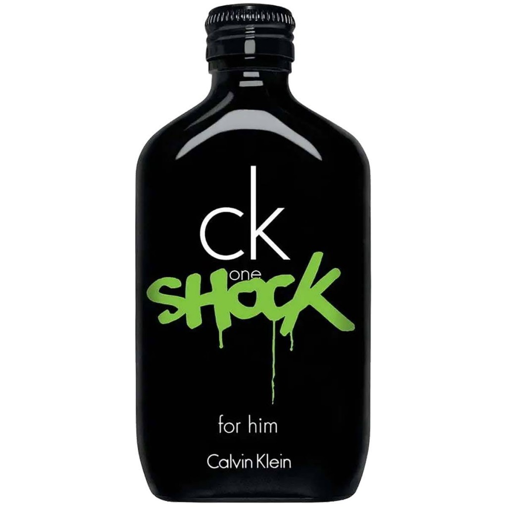 CK One Shock Eau de Toilette Spray by Calvin Klein for Men 6.7 oz
