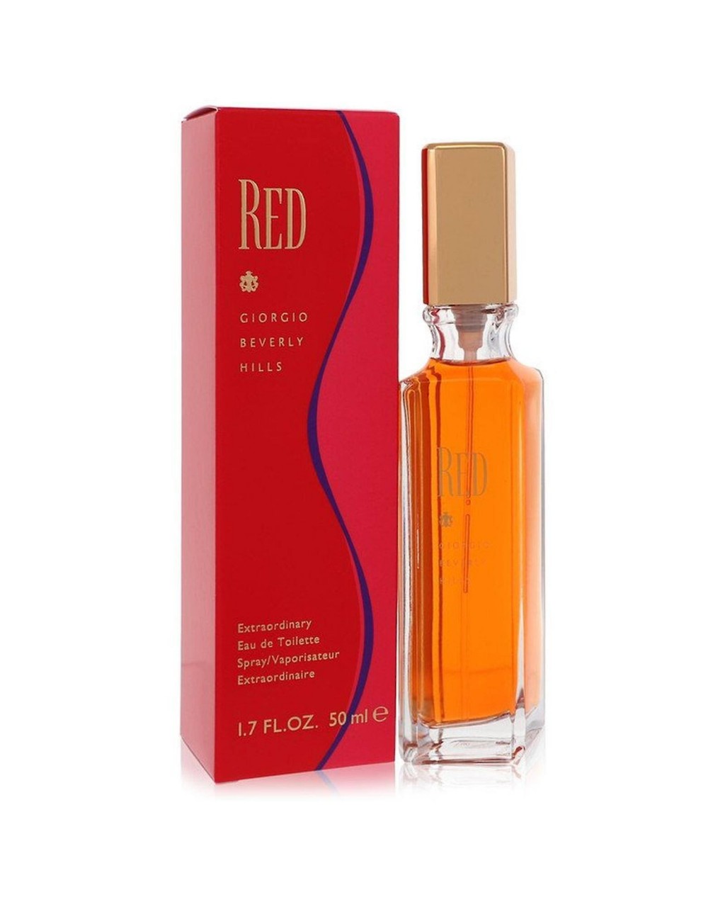 Giorgio Beverly Hills Red Eau de Toilette Spray, Ladies, Original - 1.6 fl oz