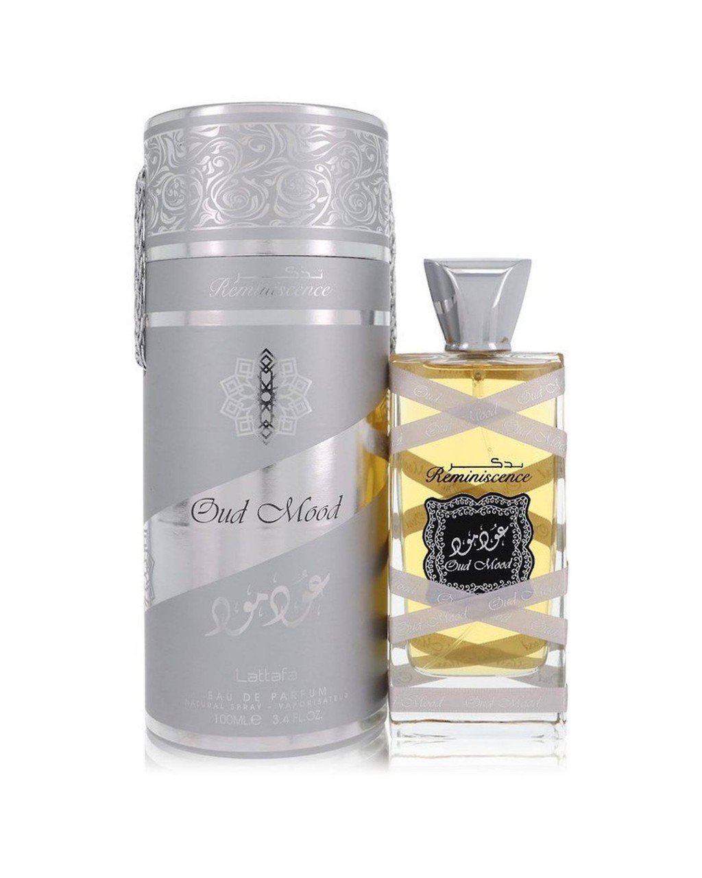 Oud Mood Reminiscence Eau de Parfum Spray (Unisex) by Lattafa - 3.4 oz