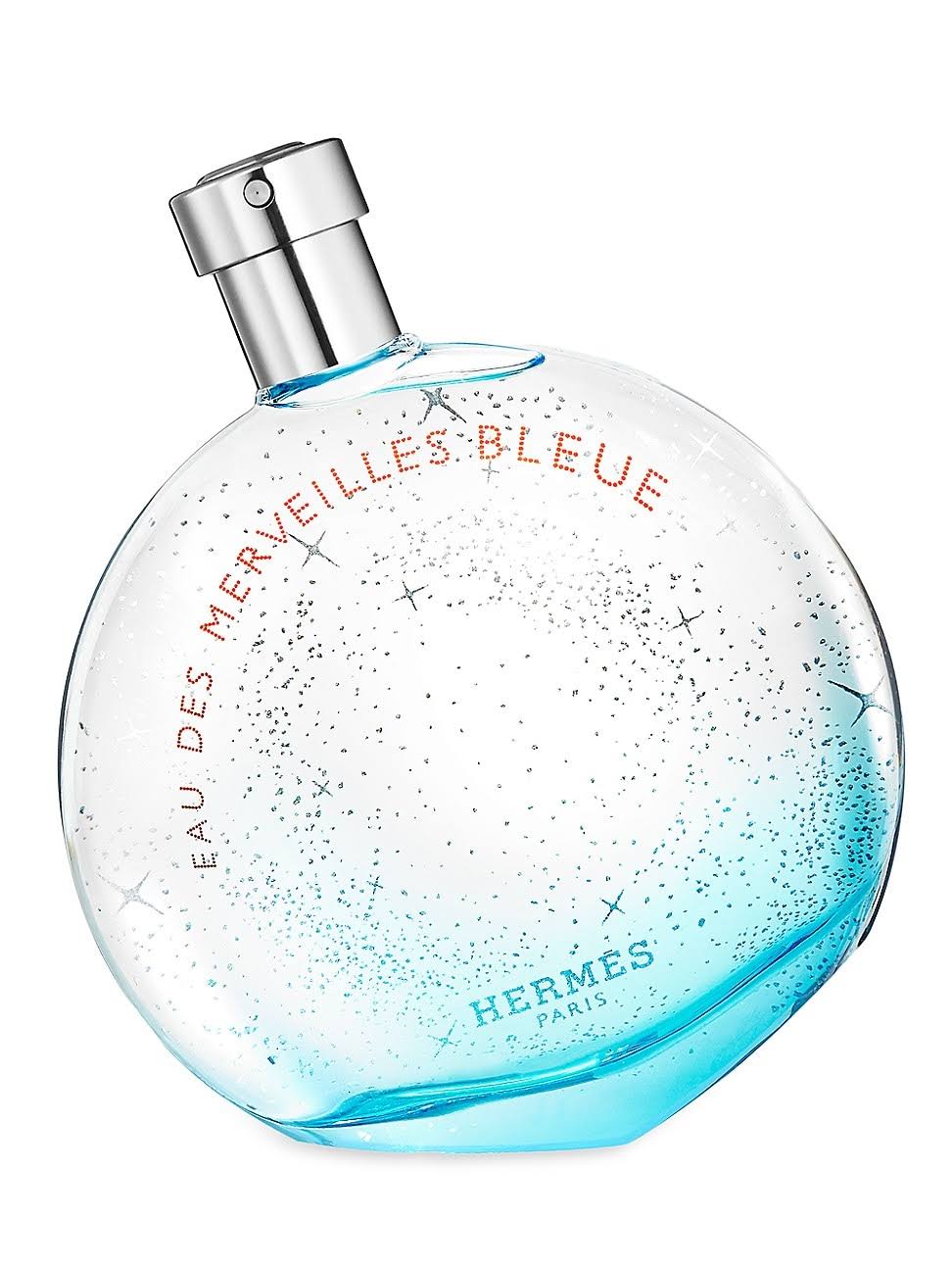 Hermes Eau des Merveilles Bleue Eau de Toilette Spray 3.3 oz