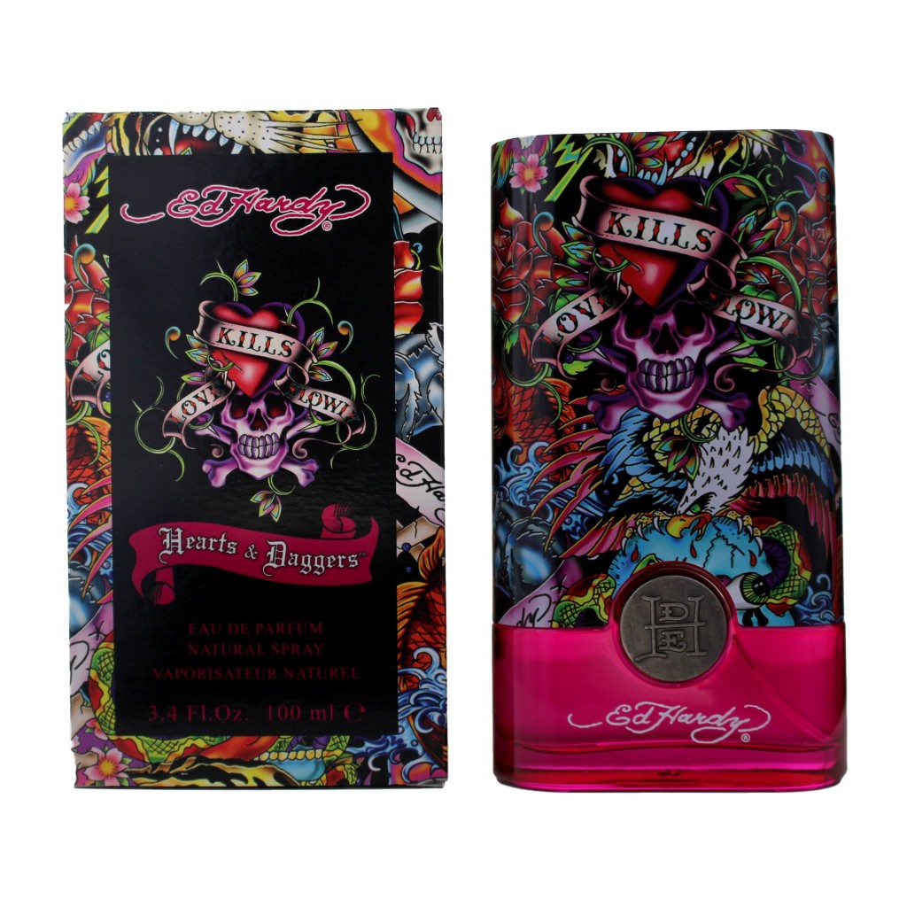Ed Hardy Hearts & Daggers by Christian Audigier 3.4 oz Eau de Parfum Spray / Women
