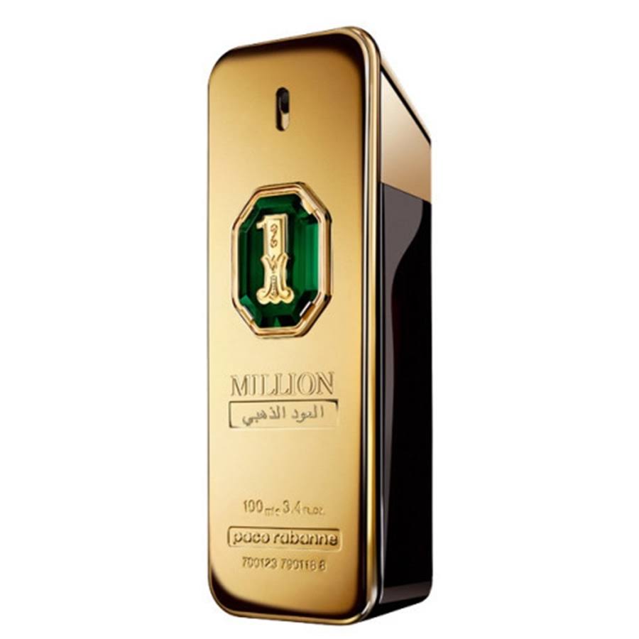 Paco Rabanne Mens 1 Million Golden Oud Parfum 3.4 oz (Tester)