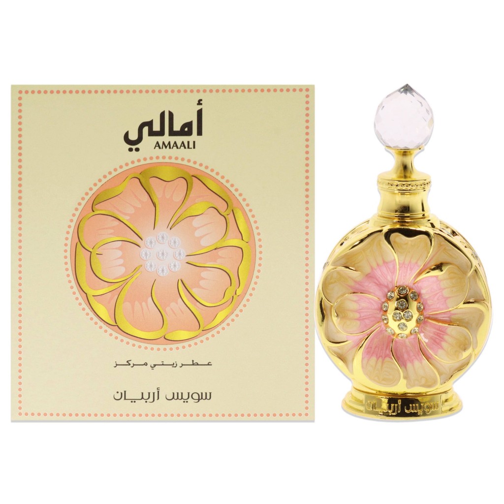 Swiss Arabian Amaali Concentrated Perfume Oil by Swiss Arabian for Women 0.5 oz
