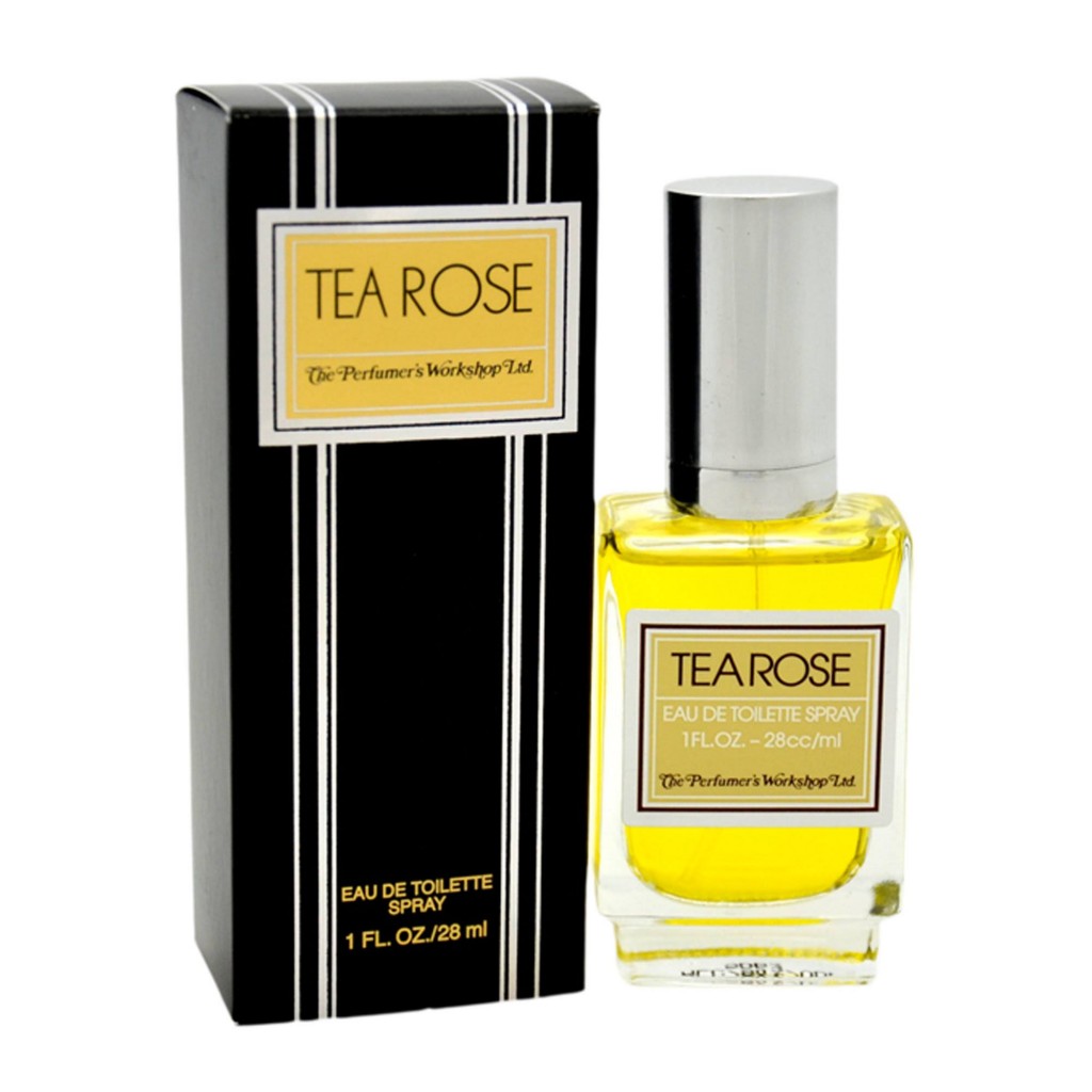 Tea Rose by Perfumers Workshop Eau de Toilette Spray 1 oz for Women
