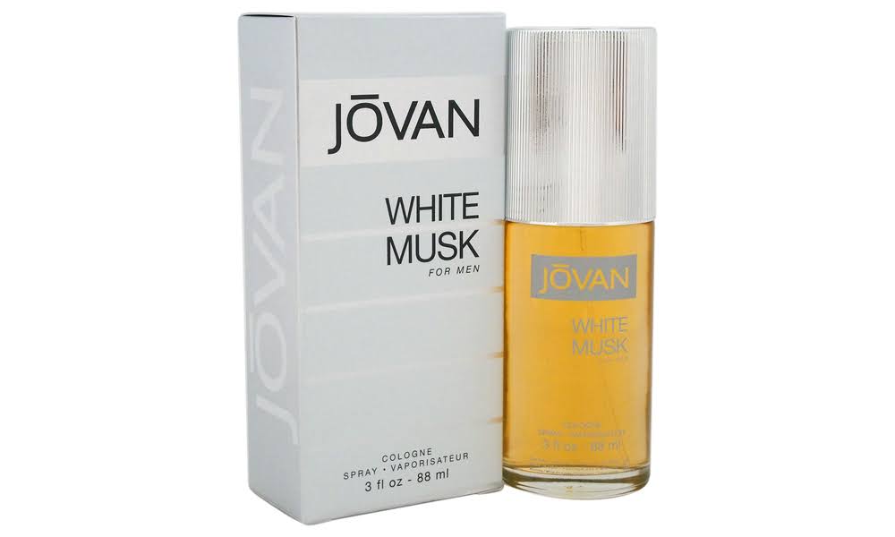 Jovan White Musk Eau De Cologne Spray For Men - 3 fl oz bottle