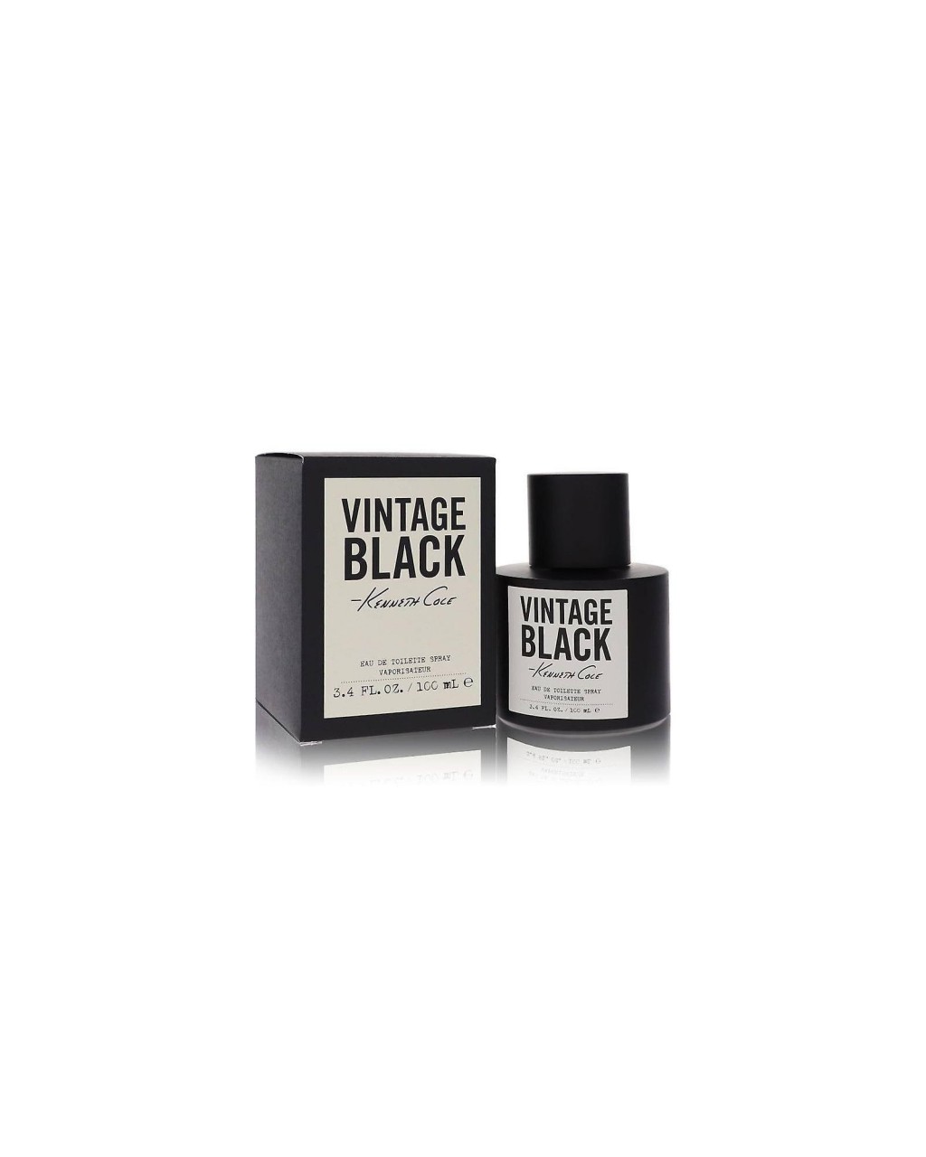 Vintage Black by Kenneth Cole 3.4oz Eau de Toilette Spray Men
