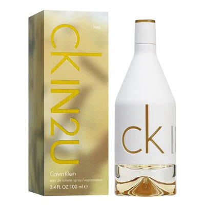 Calvin Klein CK In2 U Her Eau de Toilette Women Perfume, 3.4 oz