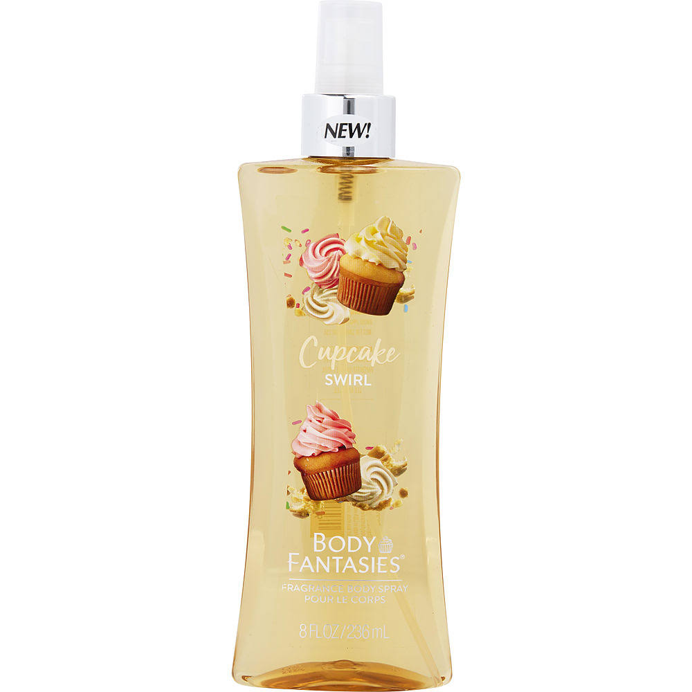 Body Fantasies Fragrance Body Spray, Cupcake Swirl - 8 fl oz