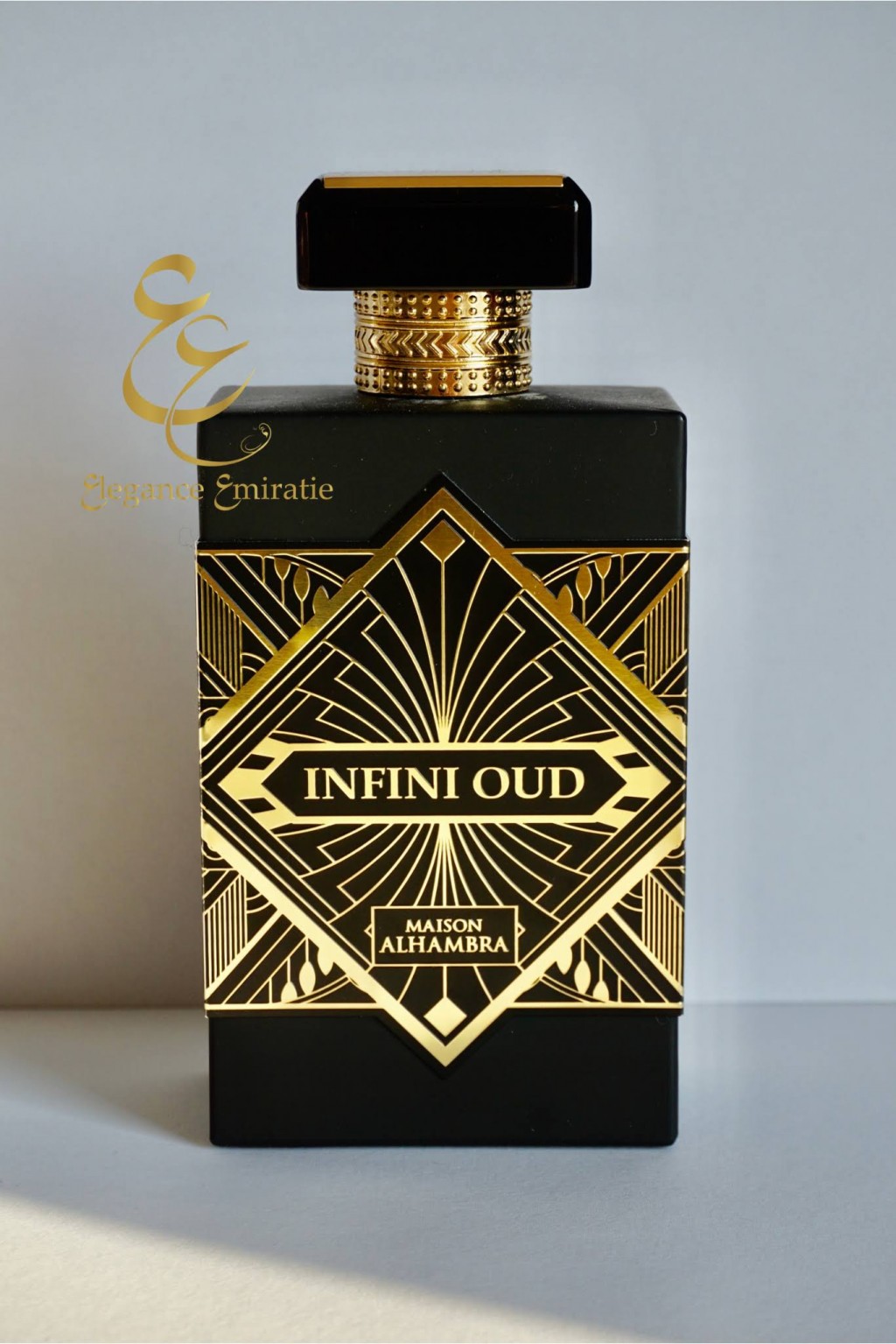 Maison Alhambra Infini Oud Eau de Parfum Spray, 3.4 Ounce (Unisex)