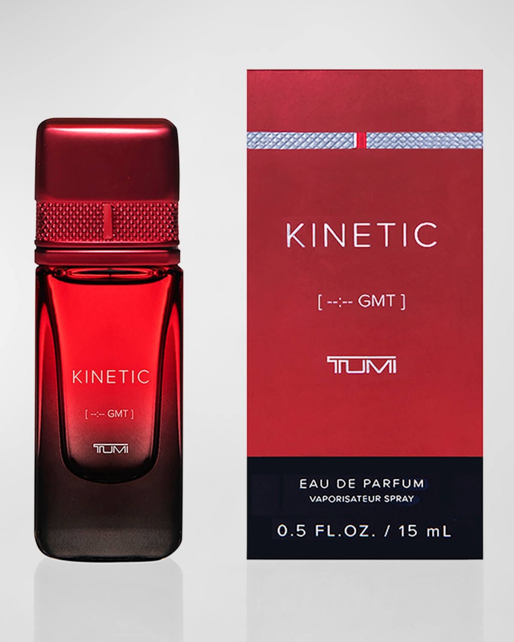 Kinetic [-:- GMT] Tumi for Men Eau de Parfum, 0.5 oz.