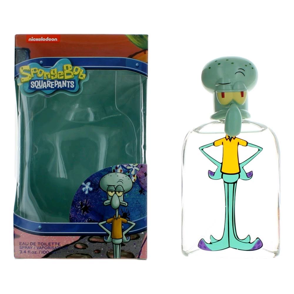 Spongebob SquarePants Squidward Eau de Toilette Spray 3.4 oz by Nickelodeon