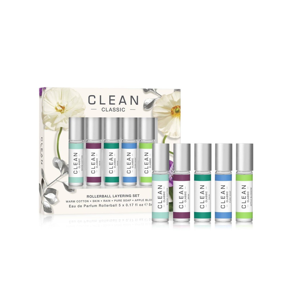 Clean Classic Rollerball Layering Set – 5 Fragrances