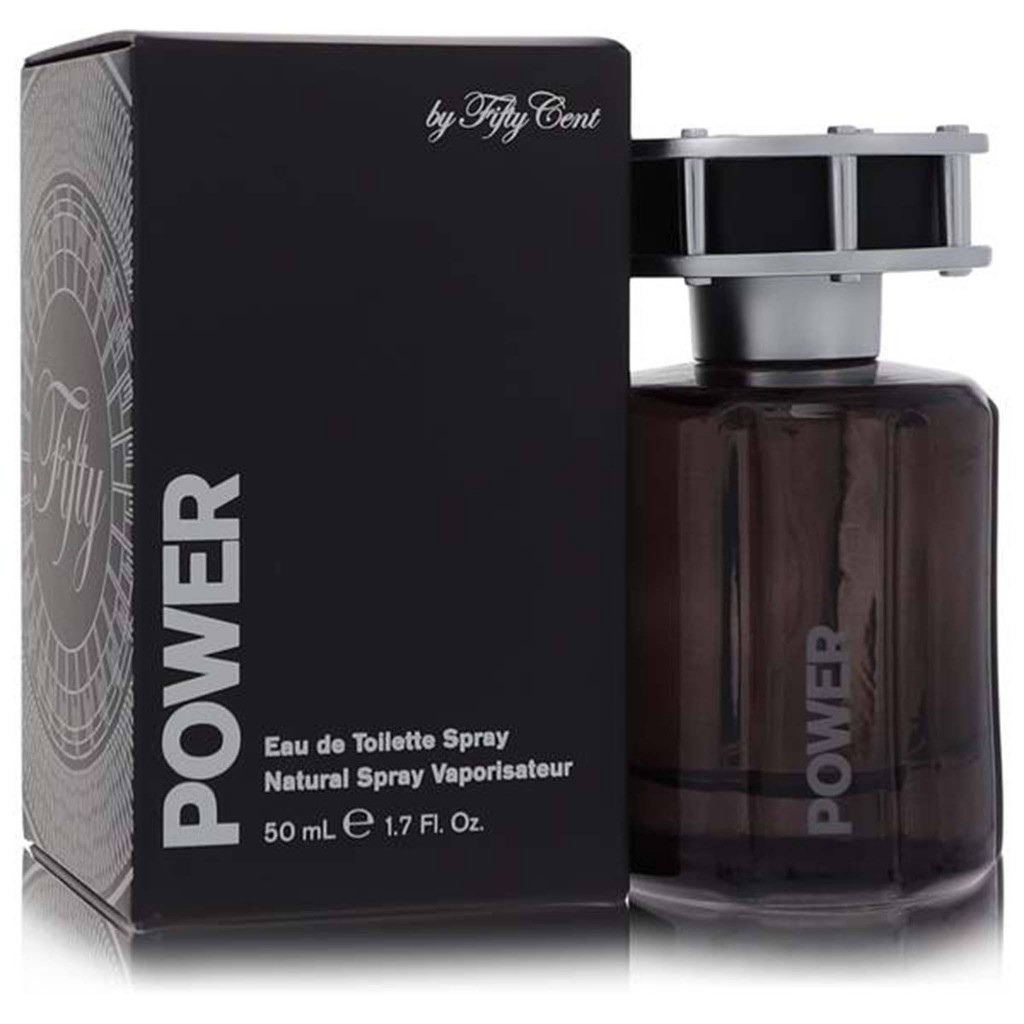 50 Cent Power Eau de Toilette Spray for Men - 3.4 fl oz bottle