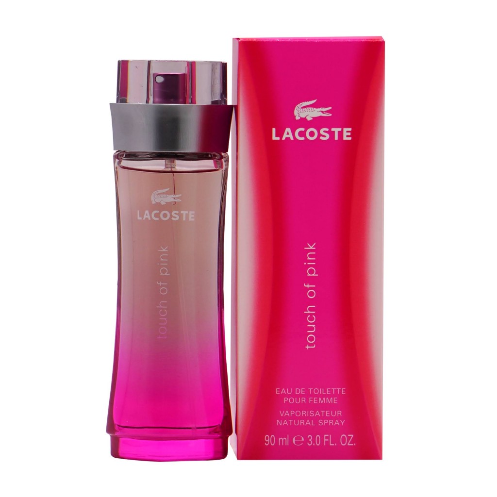 Touch of Pink by Lacoste Eau de Toilette Spray (Tester) 3 oz (Women)