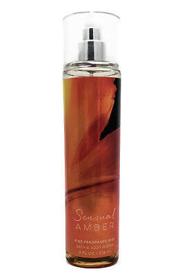 Bath & Body Works Sensual Amber Fine Fragrance Mist 8 fl oz