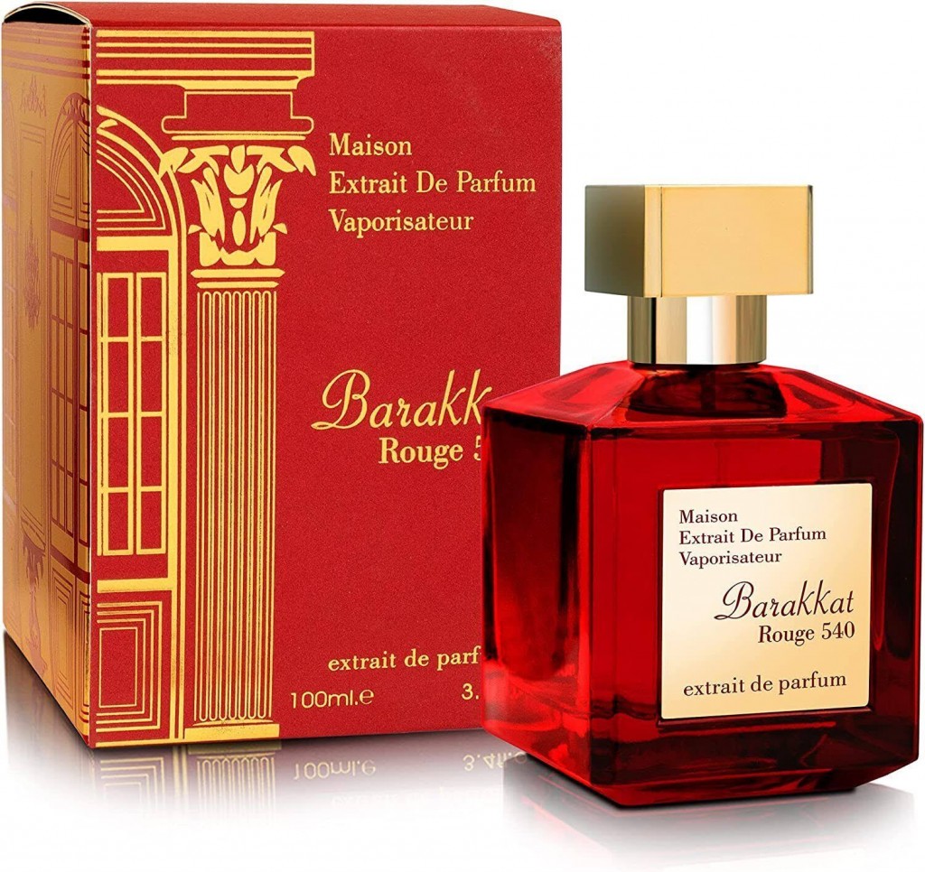 Fragrance World Ladies Barakkat Rouge 540 Extrait de Parfum Spray 3.4 oz