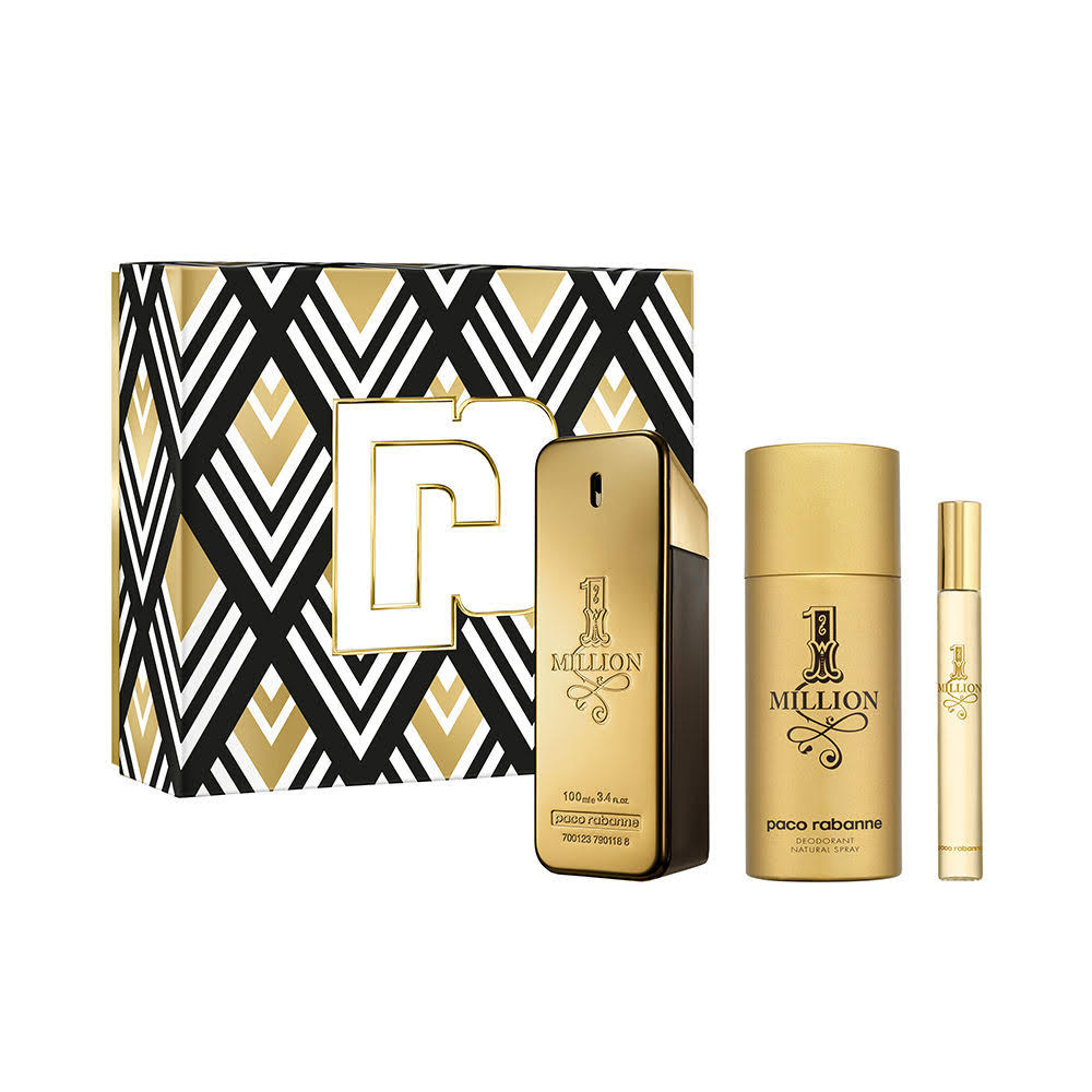 Rabanne 1 Million Eau de Toilette 3 Piece Set