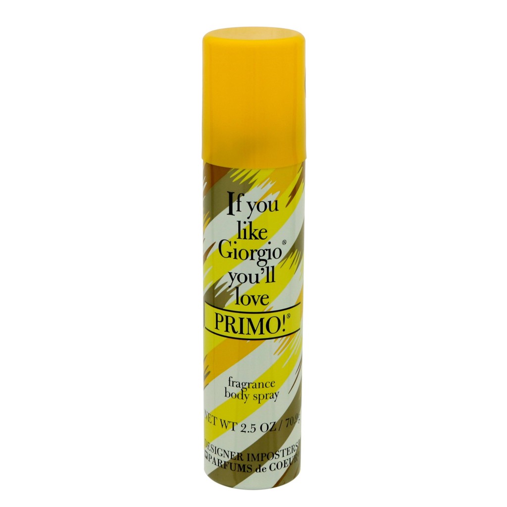 Designer Imposters Primo! Fragrance Deodorant Body Spray - 2.5 oz