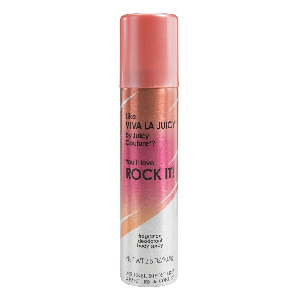 Designer Imposters Rock It! Body Spray, Deodorant Fragrance - 2.5 fl oz